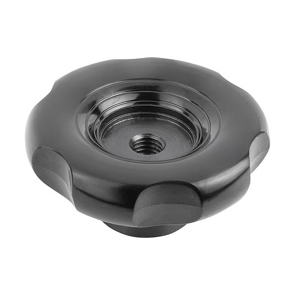 Six Lobe Knobs with internal thread, metric